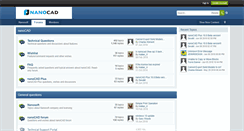 Desktop Screenshot of forum.nanocad.com