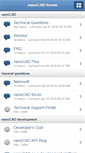 Mobile Screenshot of forum.nanocad.com
